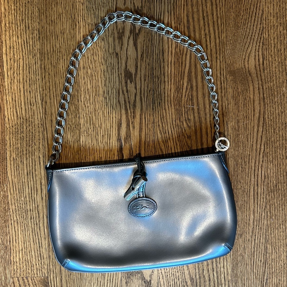 Lonchamp leather handbag